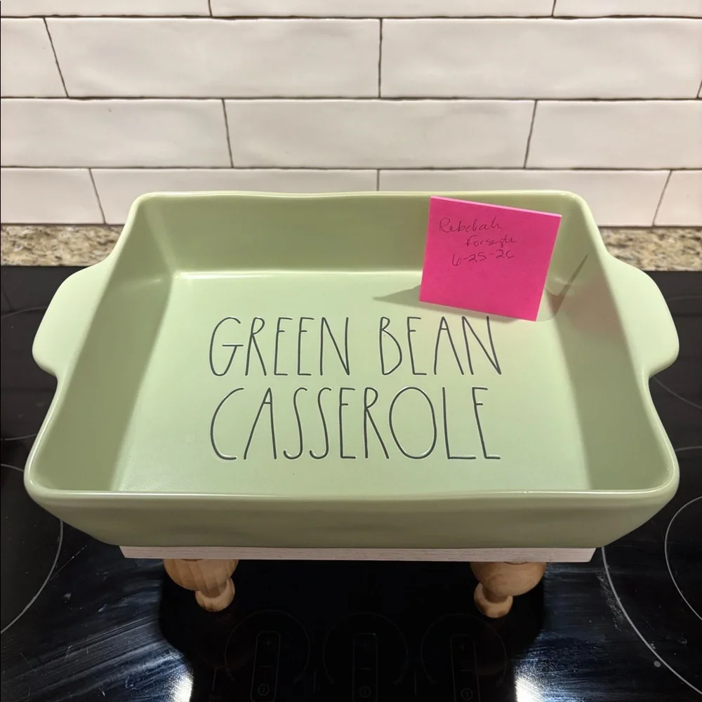 Rae Dunn Green-Bean Casserole